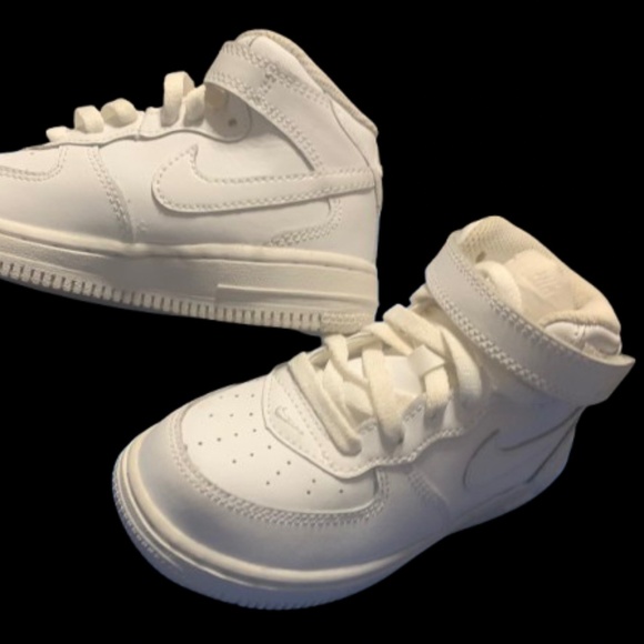Nike Air Force 1 Mid LE preowned size 9C - Picture 7 of 8